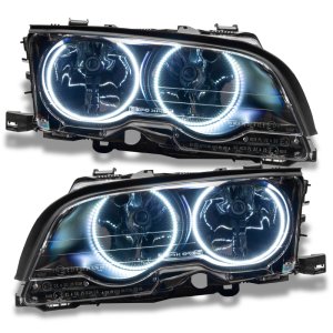 BMW 3 Series Headlight Assemblies - ORACLE Lighting - Halogen, ColorSHIFT w/ Simple Controller - `99-`01
